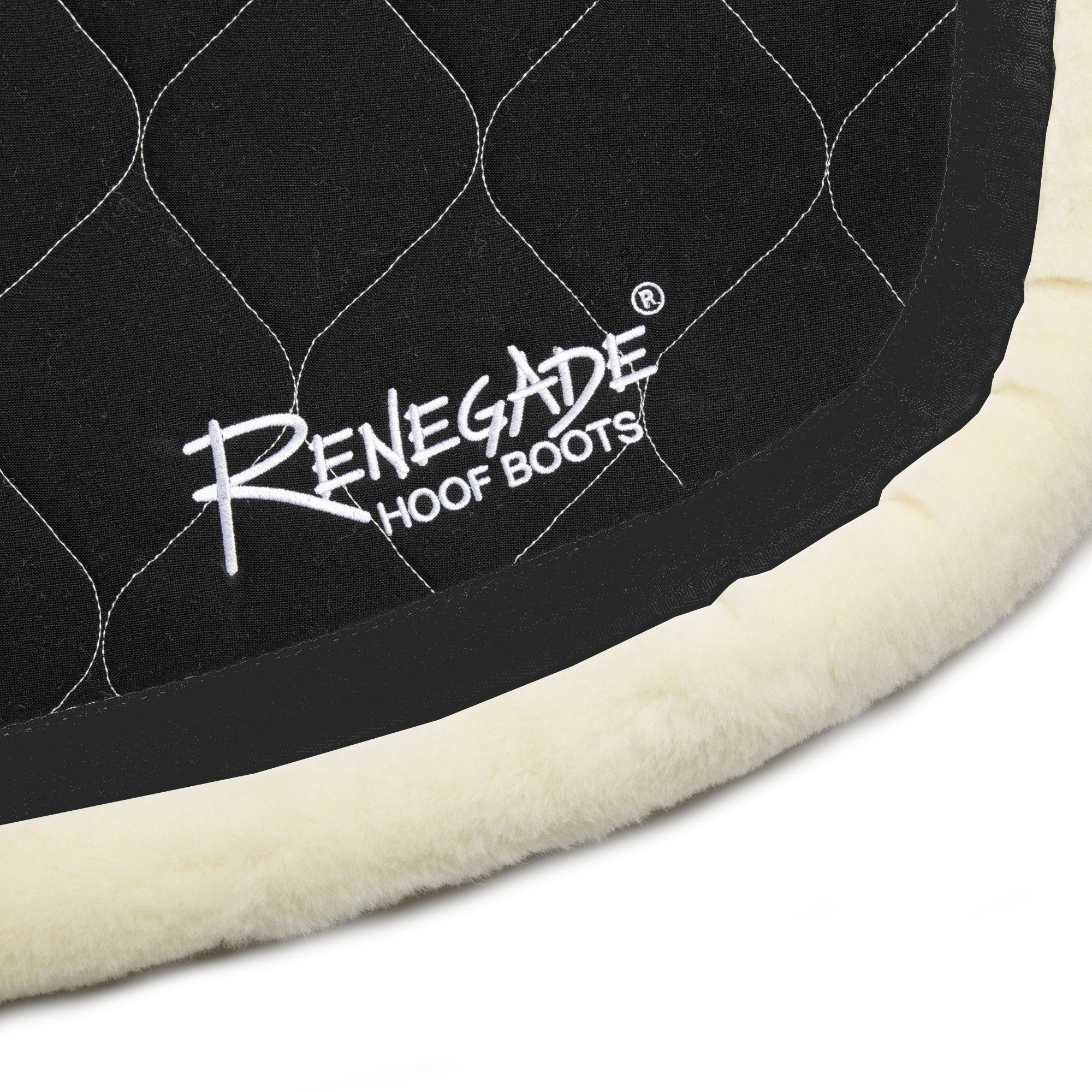 Archer Equine Saddle Pad - Hidalgo - All Black/White Logo