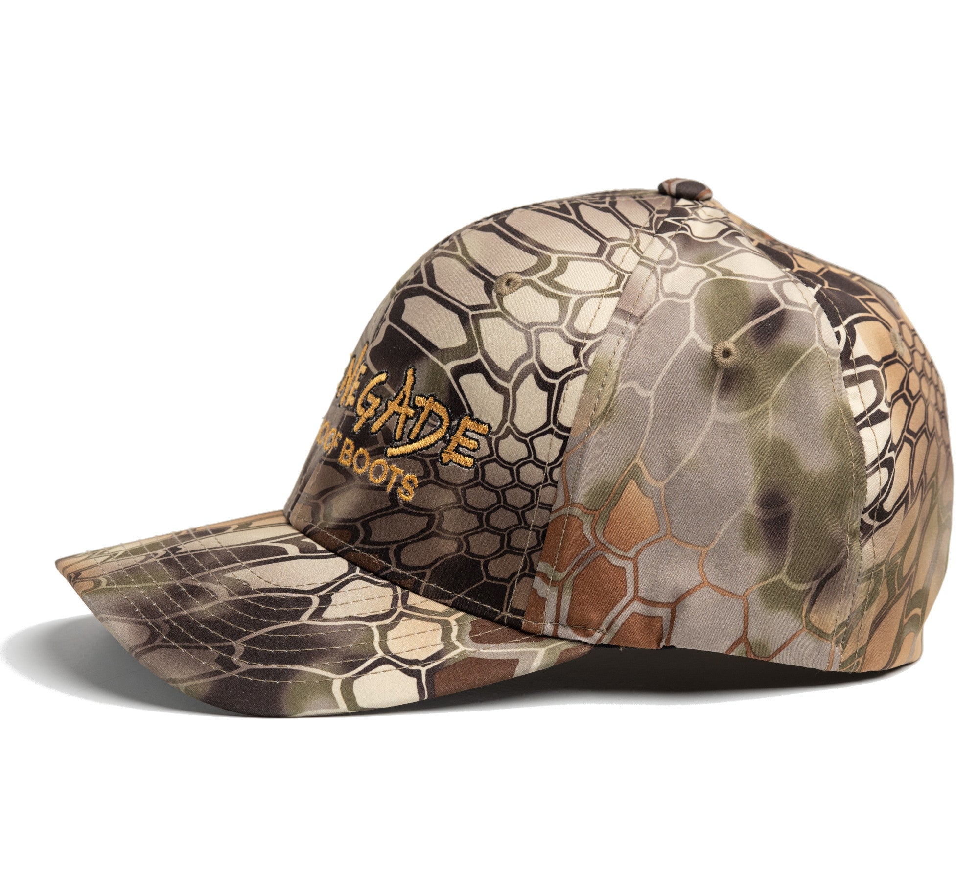 Renegade® Gator Print Trucker Cap - Brown