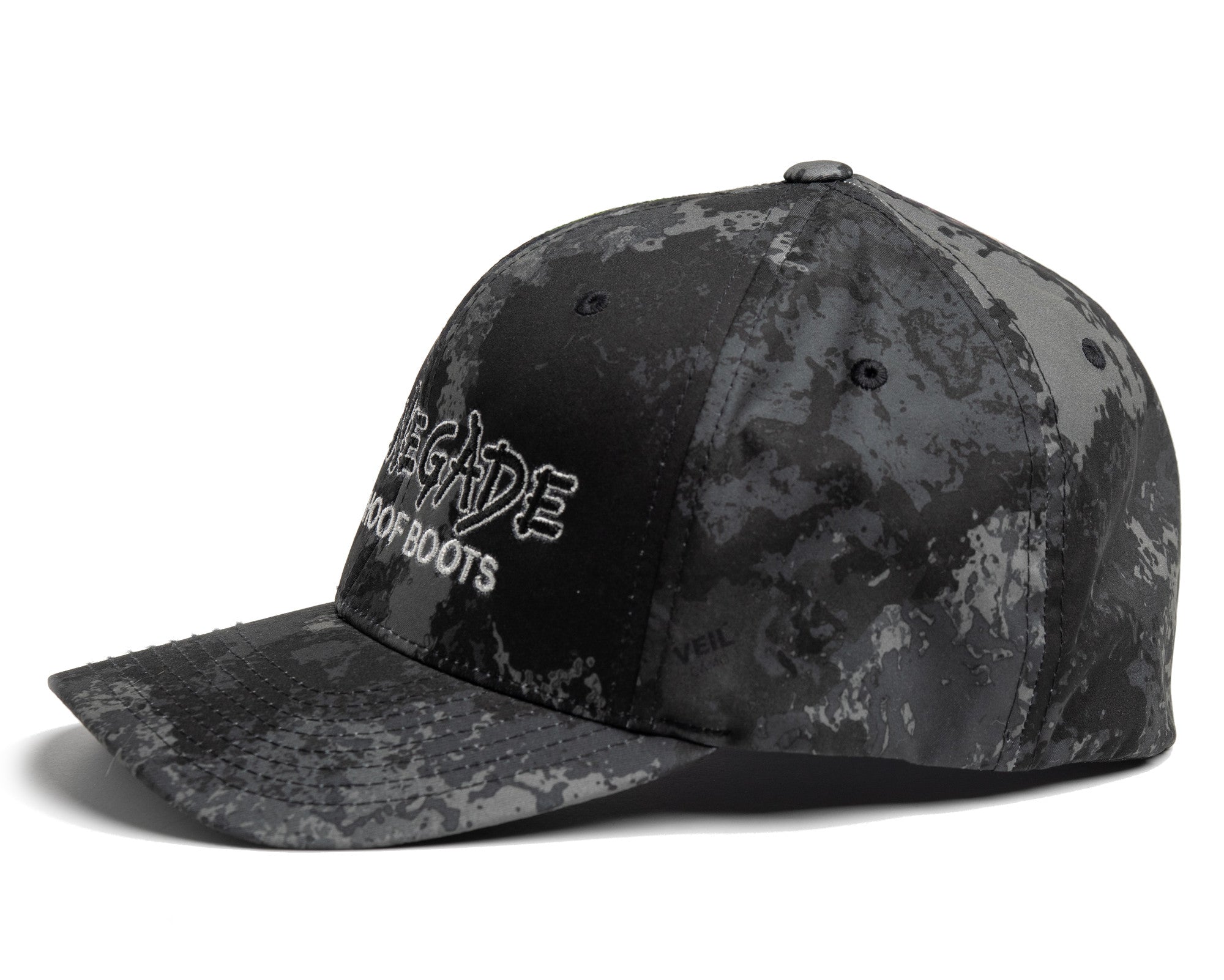 Renegade® Camo Trucker Cap - Black