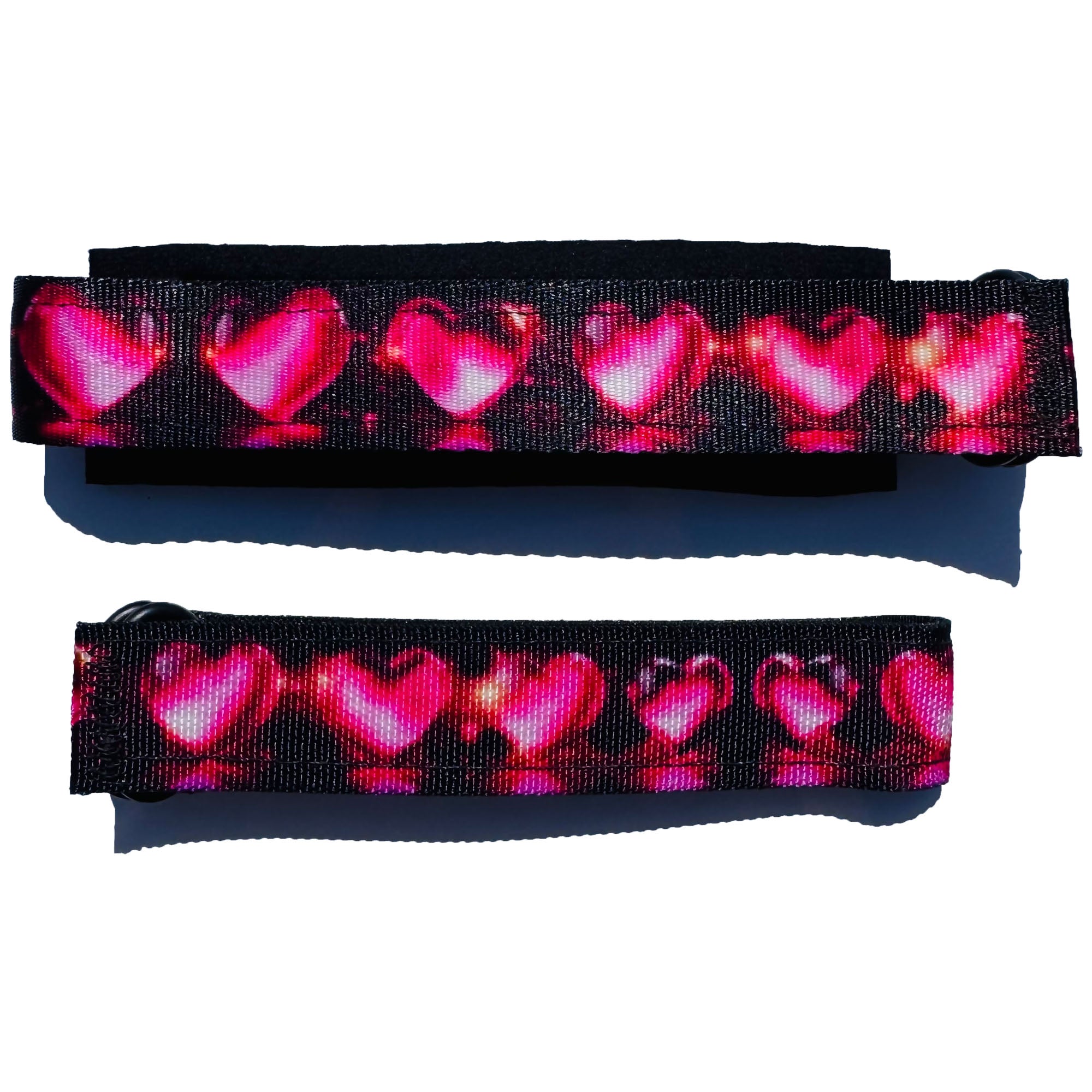 "Corazones rosados"