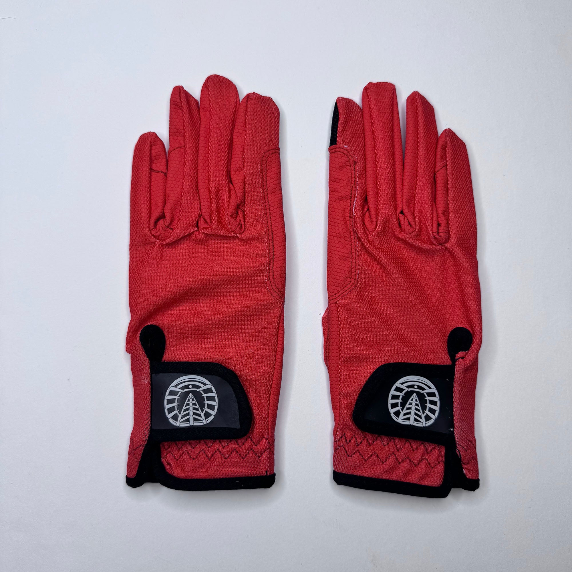 Guantes de montar de cuero Renegade® - Naranja clásico