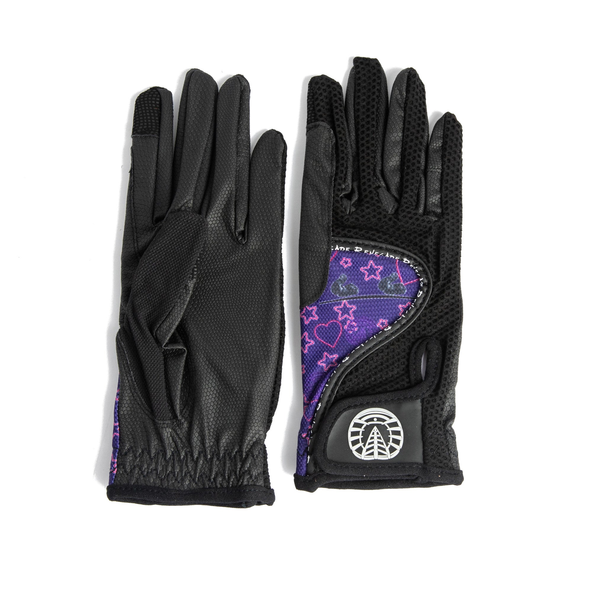 Guantes de montar de cuero Renegade® - Naranja clásico