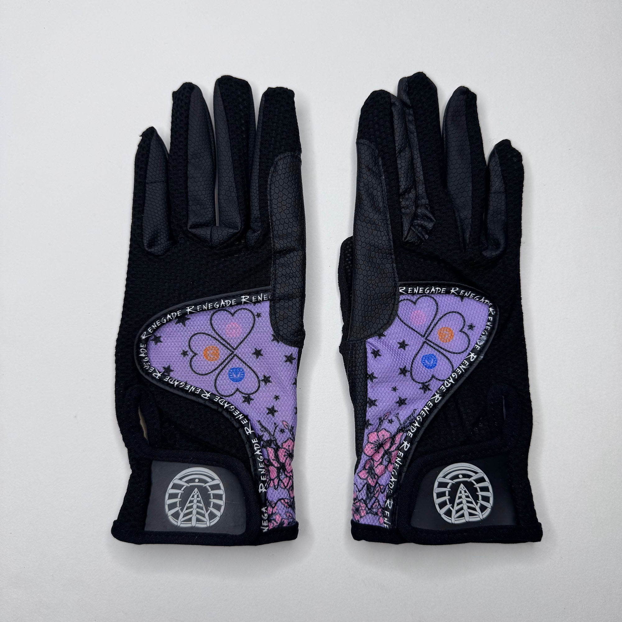 Guantes de montar de cuero Renegade® - Naranja clásico