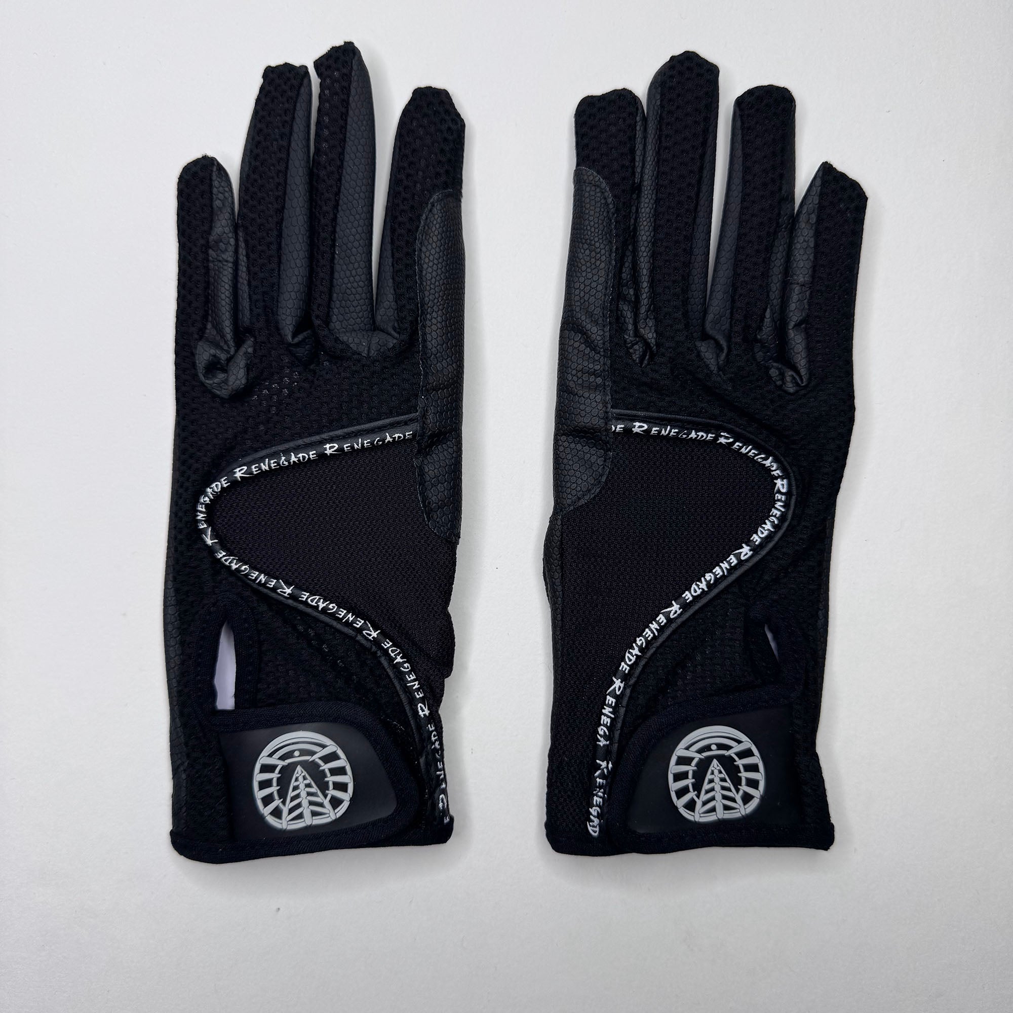 Guantes de montar de cuero Renegade® - Naranja clásico