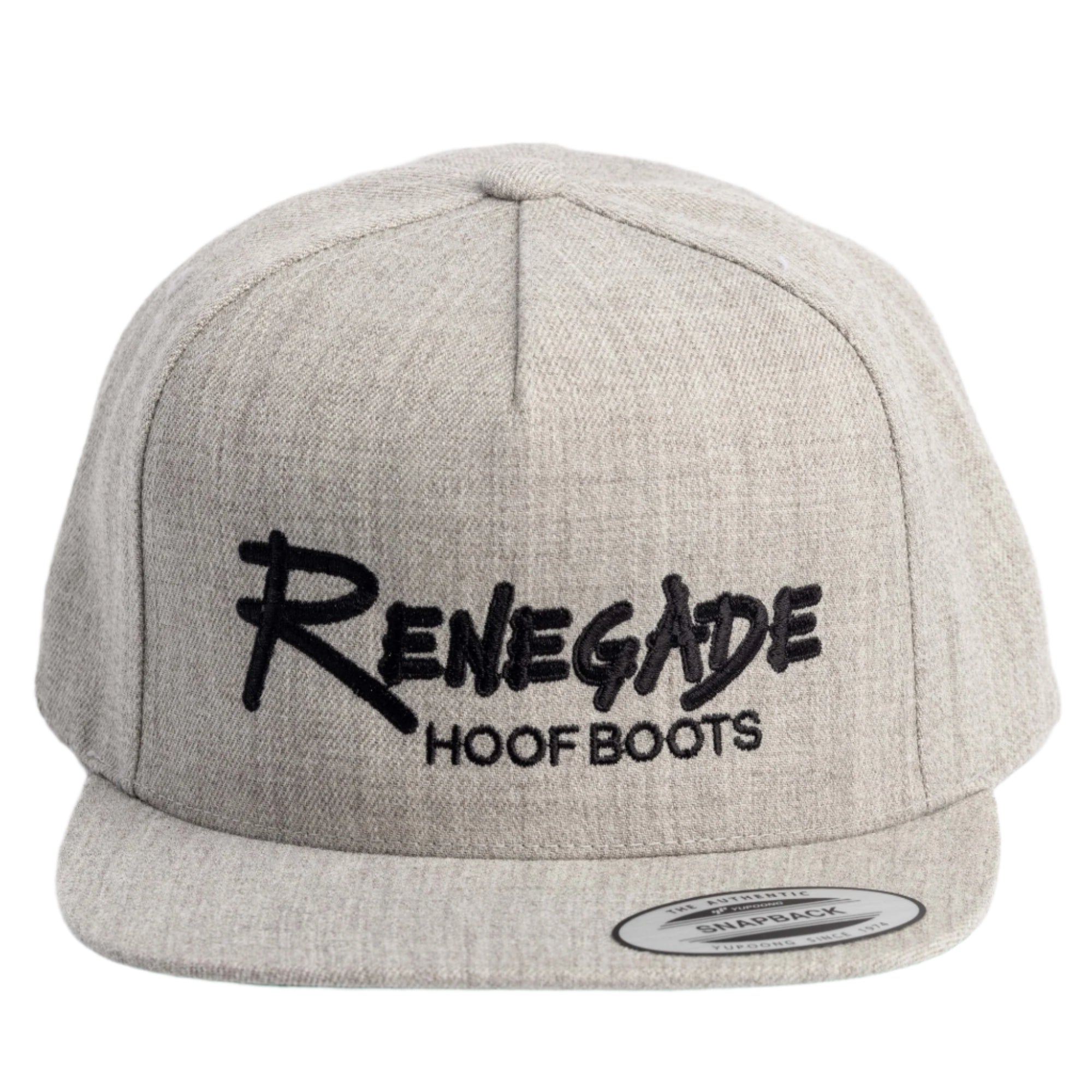 Renegade® Wool Flat Bill Cap - Grey