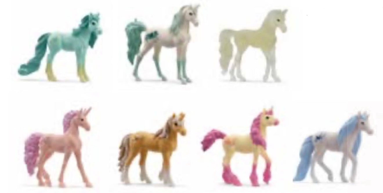 Schleich Collectible Horses - Bayala Unicorns Gravity Feed Figurine Toy (Pack of 20)