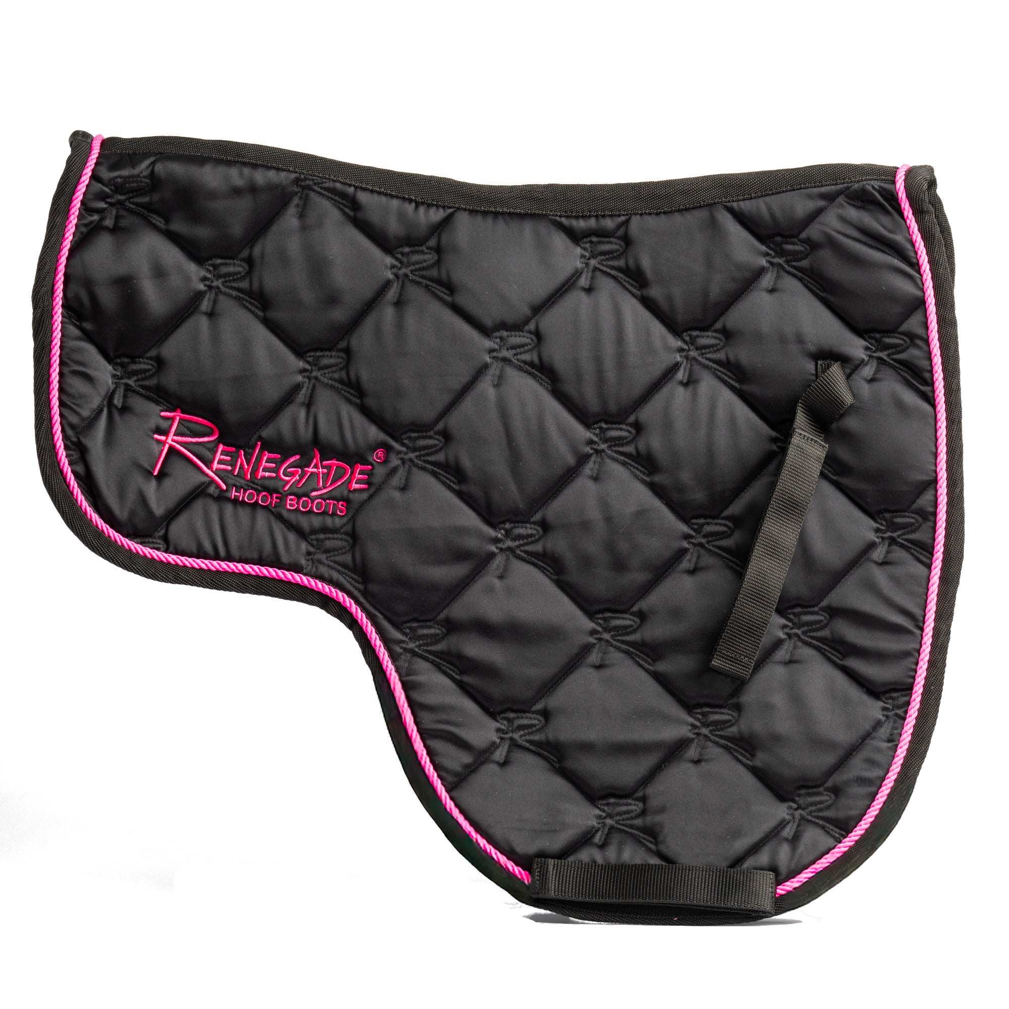 Sudadero inglés Renegade® - Corte para campo traviesa, negro/rosa