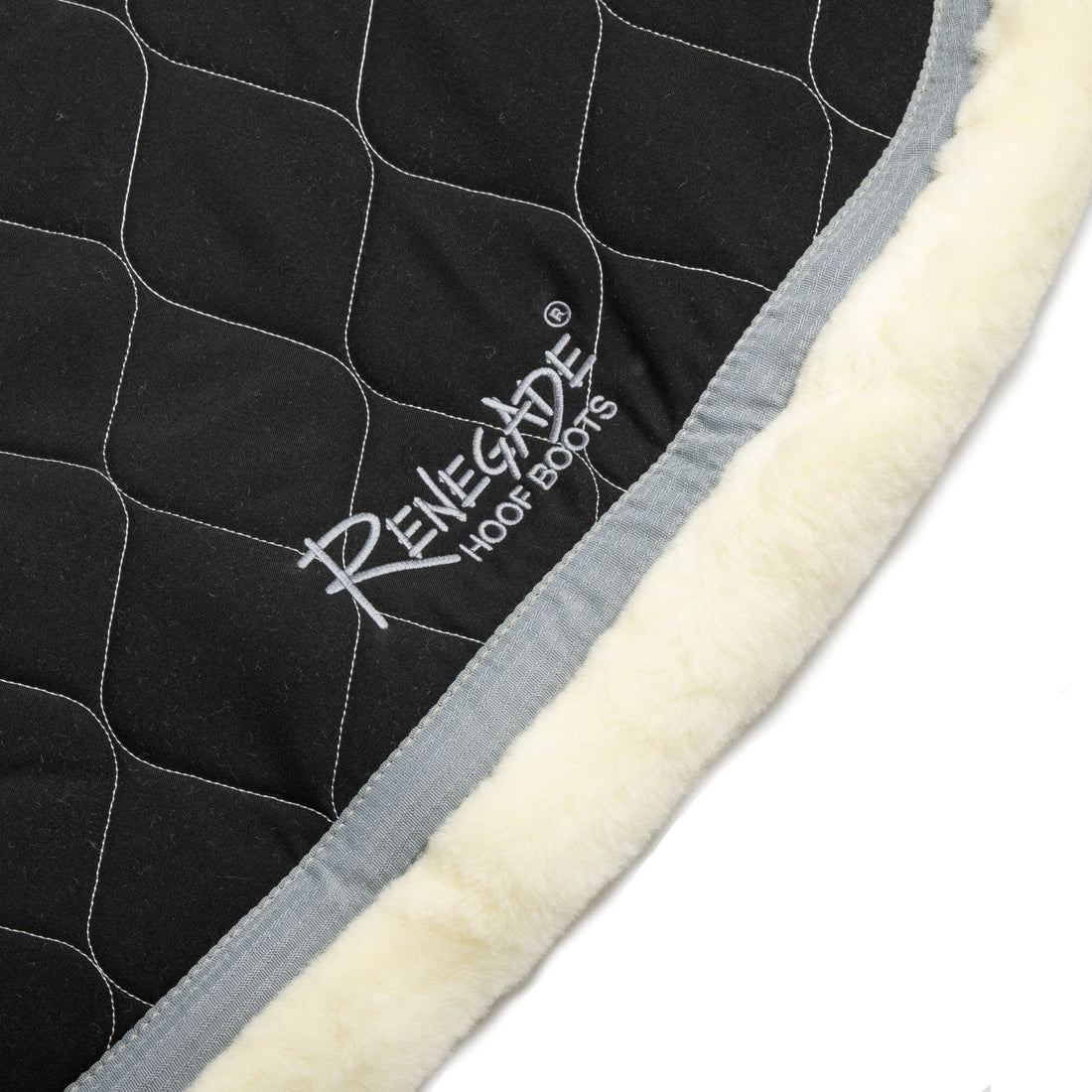 Archer Equine Saddle Pad - Braveheart - Black/Silver