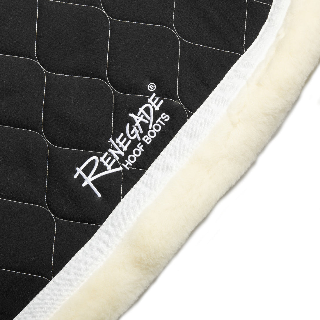 Archer Equine Saddle Pad - Braveheart - Black/White