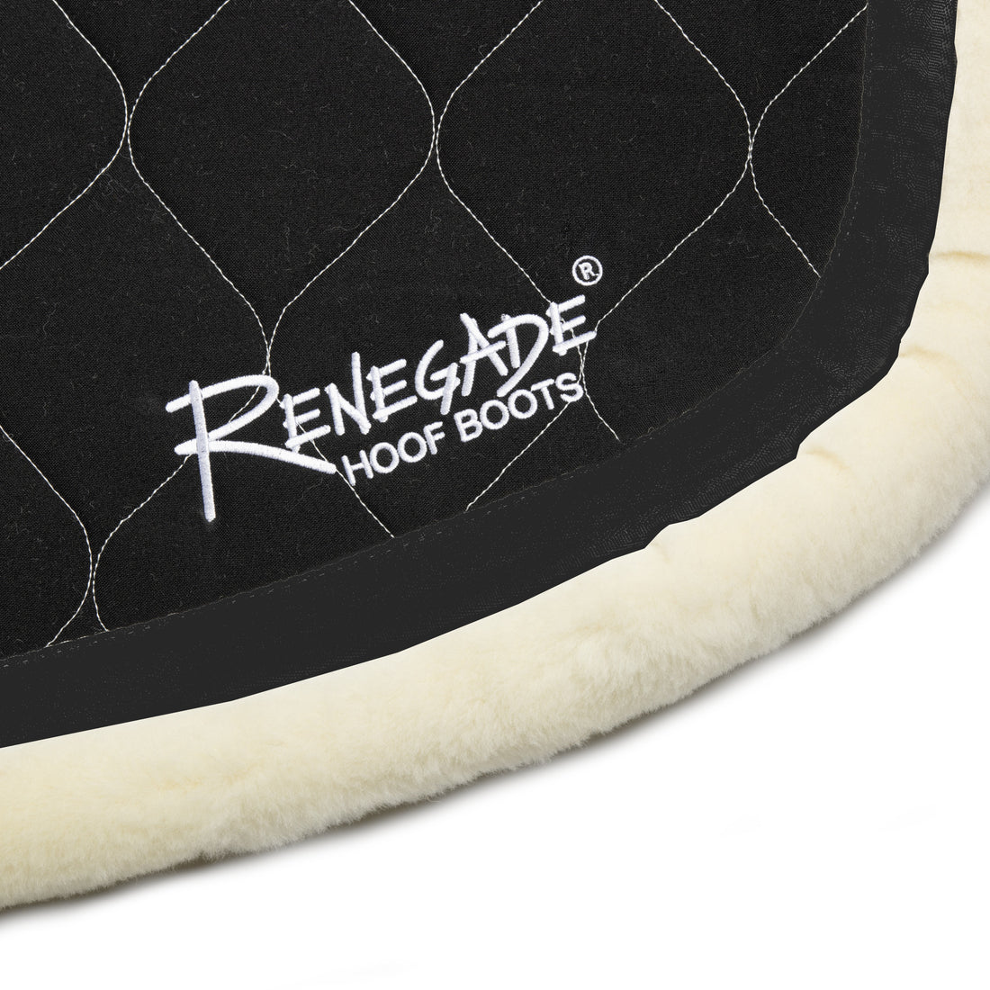 Archer Equine Saddle Pad - Hidalgo - Black/Black/White Logo