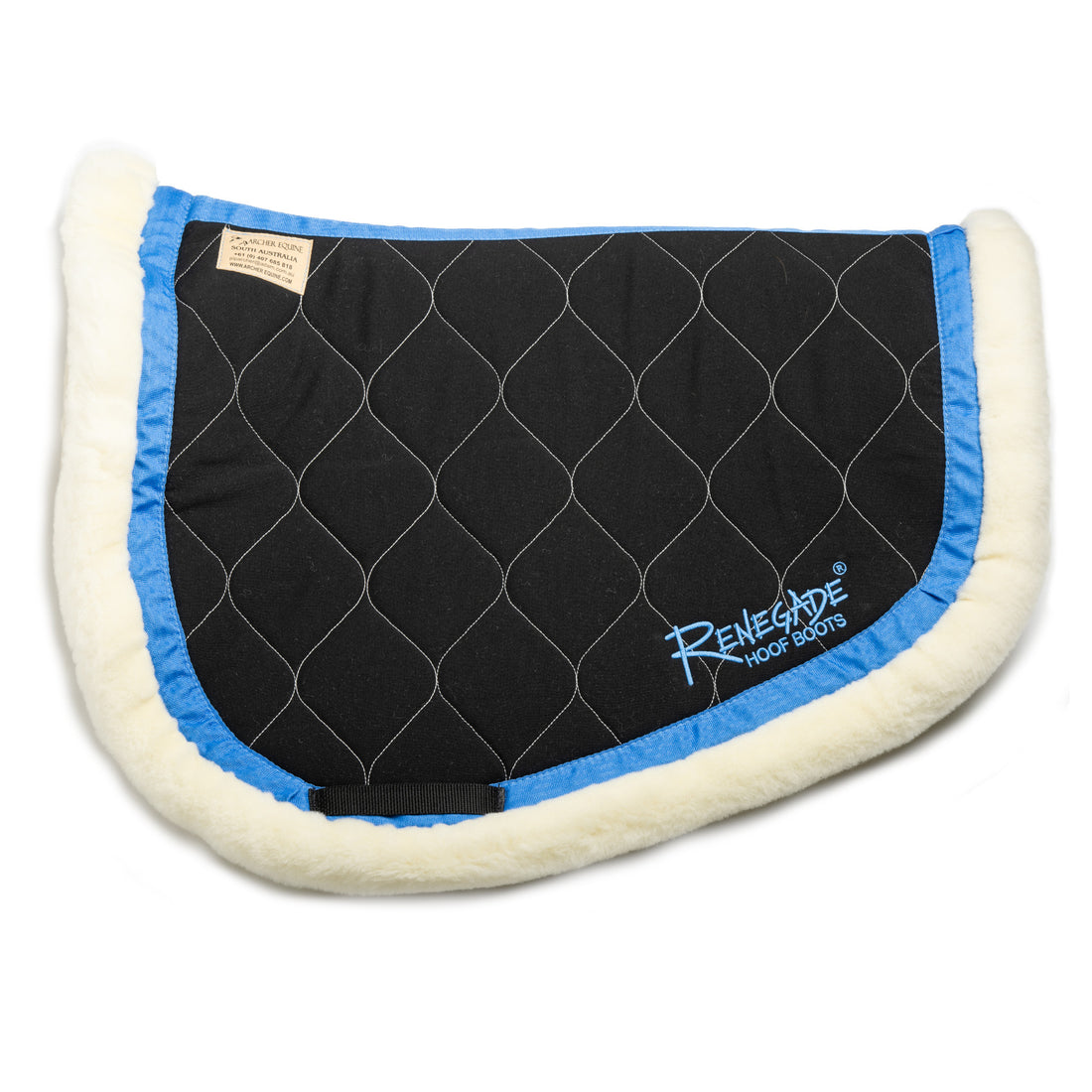 Archer Equine Saddle Pad - Hidalgo - Black/Blue