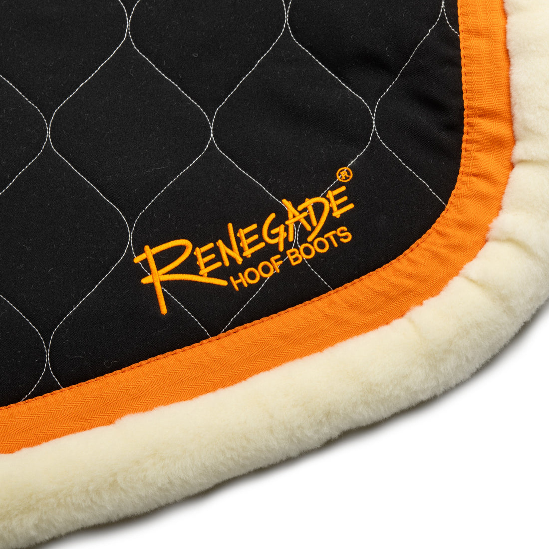 Archer Equine Saddle Pad - Hidalgo - Black/Orange