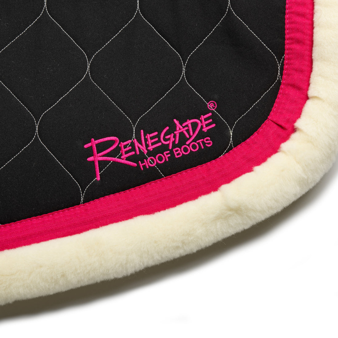 Archer Equine Saddle Pad - Hidalgo - Black/Pink