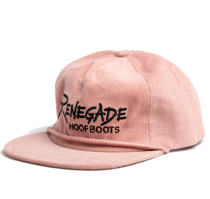 Renegade® Rope Corduroy Snapback Cap - Pink