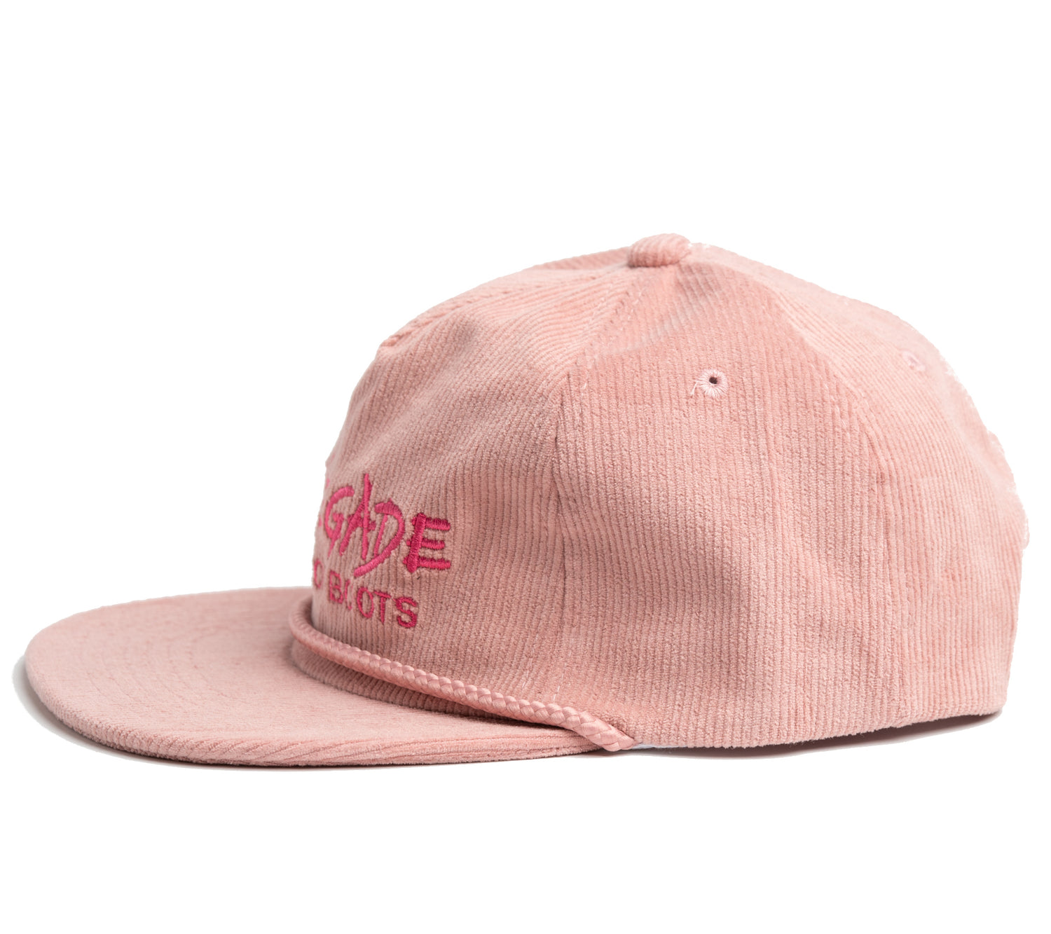 Renegade® Rope Corduroy Snapback Cap - Pink