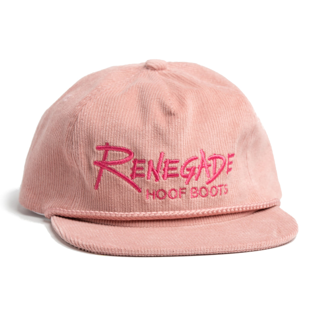 Renegade® Rope Corduroy Snapback Cap - Pink