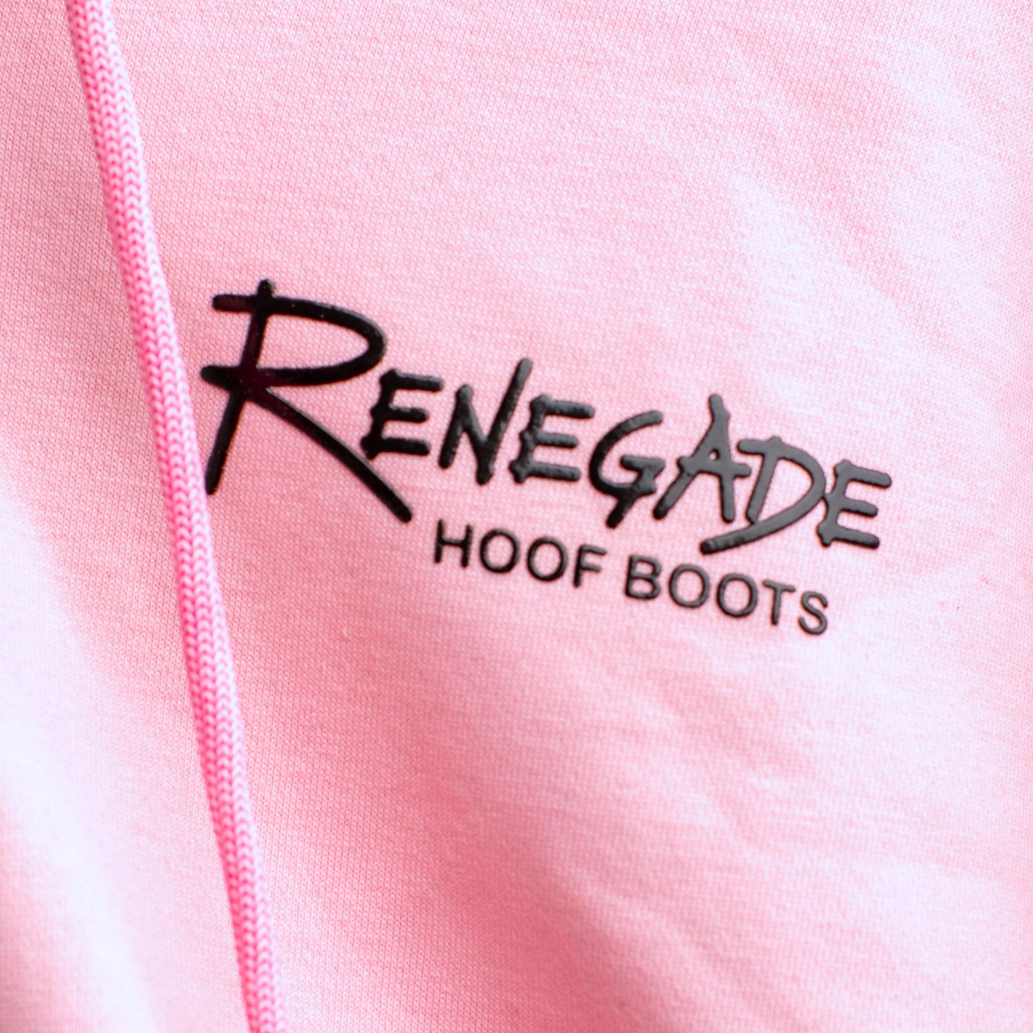 Renegade Kapuzenpullover mit Reißverschluss – Rosa