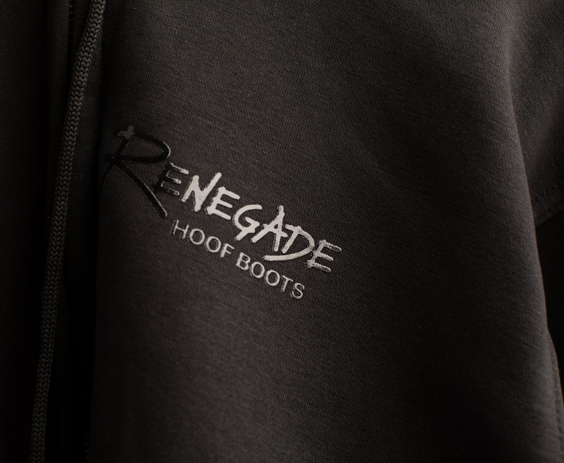 Renegade Hooded Zip Sweatshirt - Black