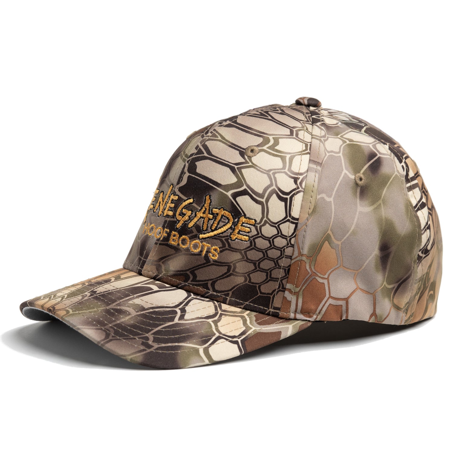Renegade® Trucker-Cap mit Alligator-Print – Braun