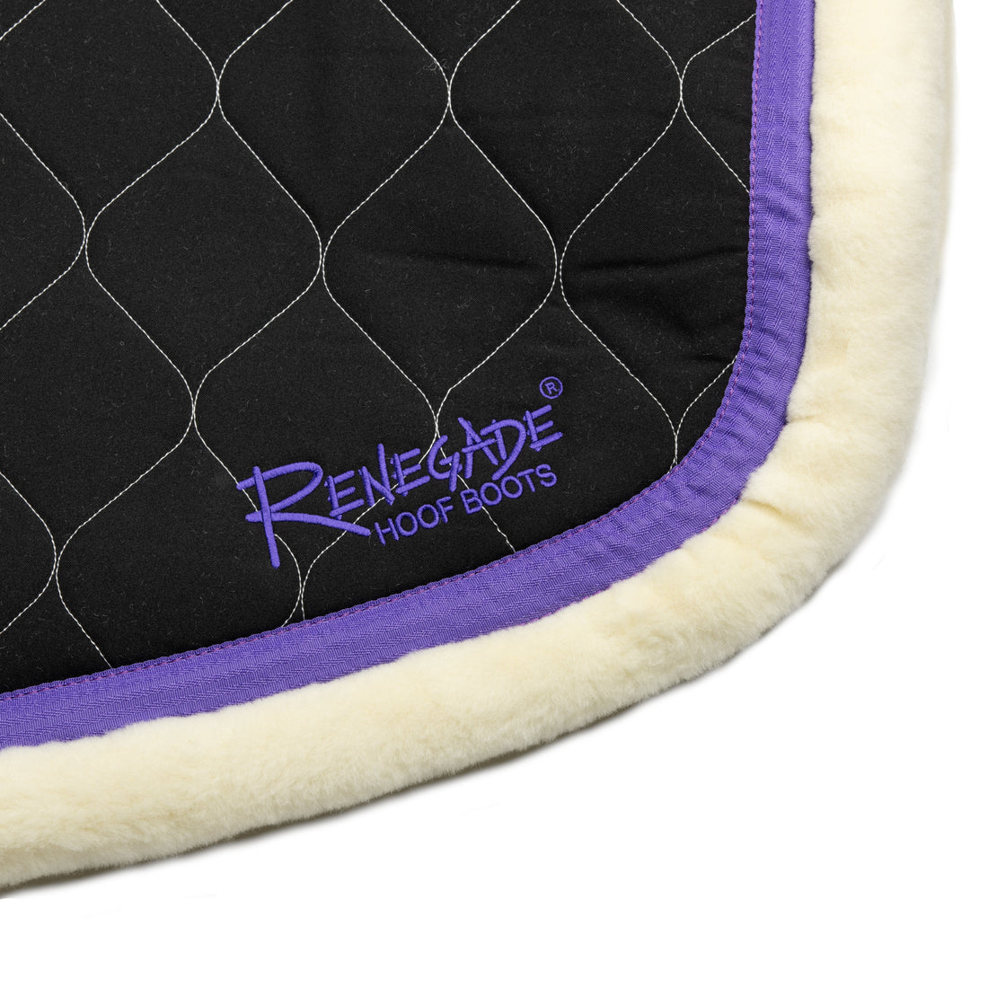 Archer Equine Saddle Pad - Hidalgo - Black/Purple