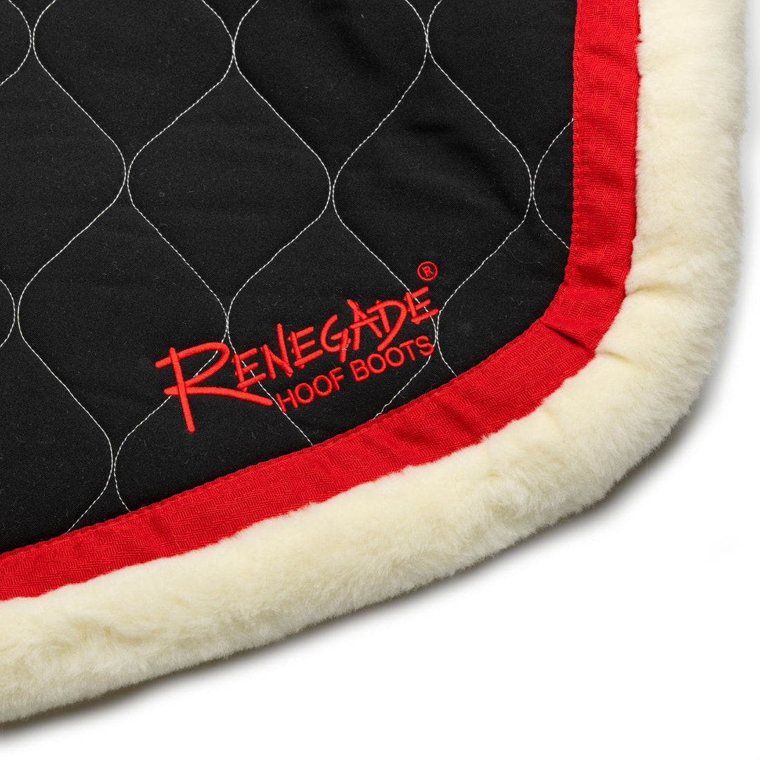 Archer Equine Saddle Pad - Hidalgo - Black/Red