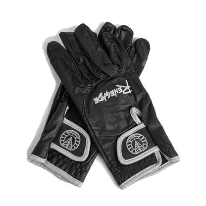 Renegade® Leather Riding Gloves - Black Knight