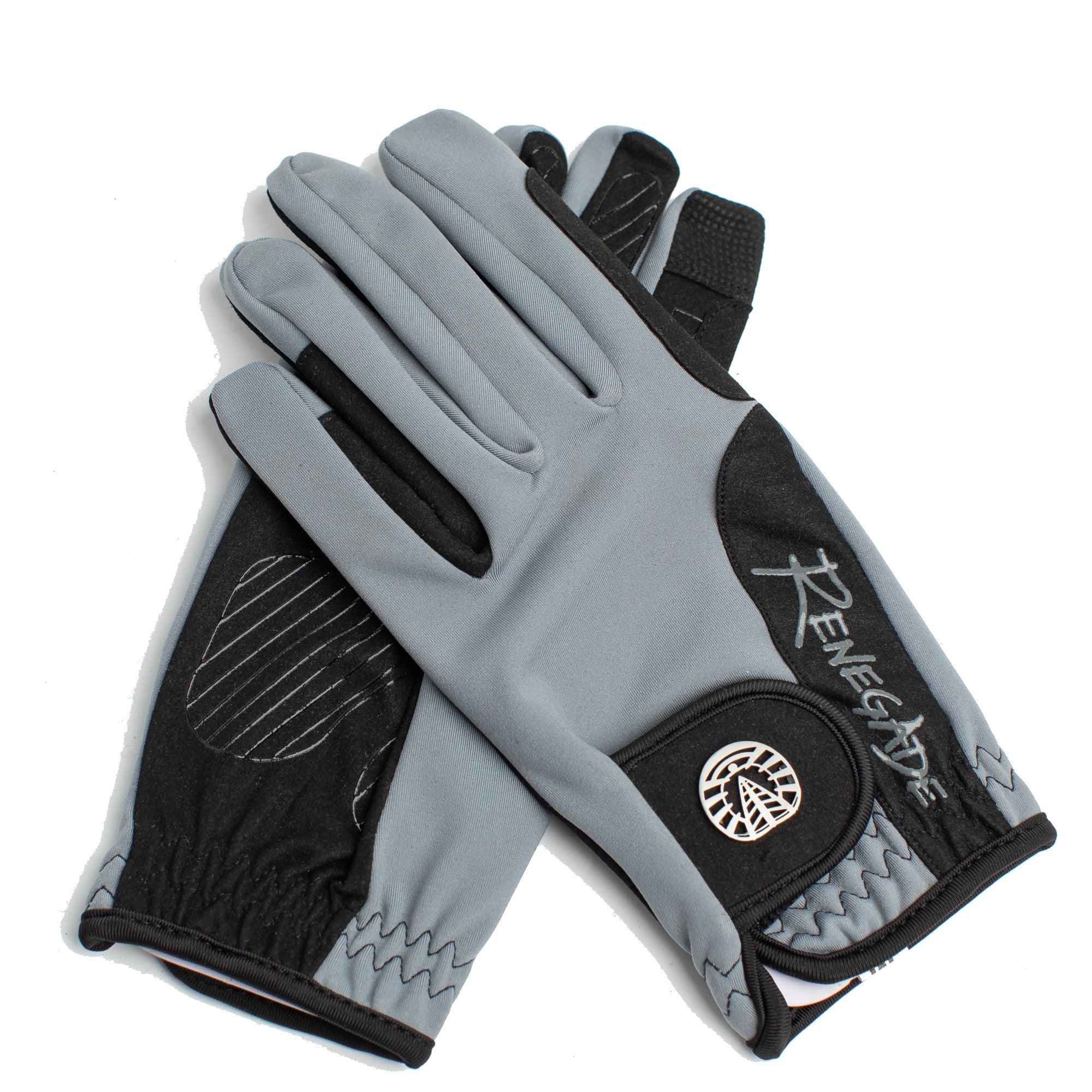 Guantes de montar de cuero Renegade® - Naranja clásico