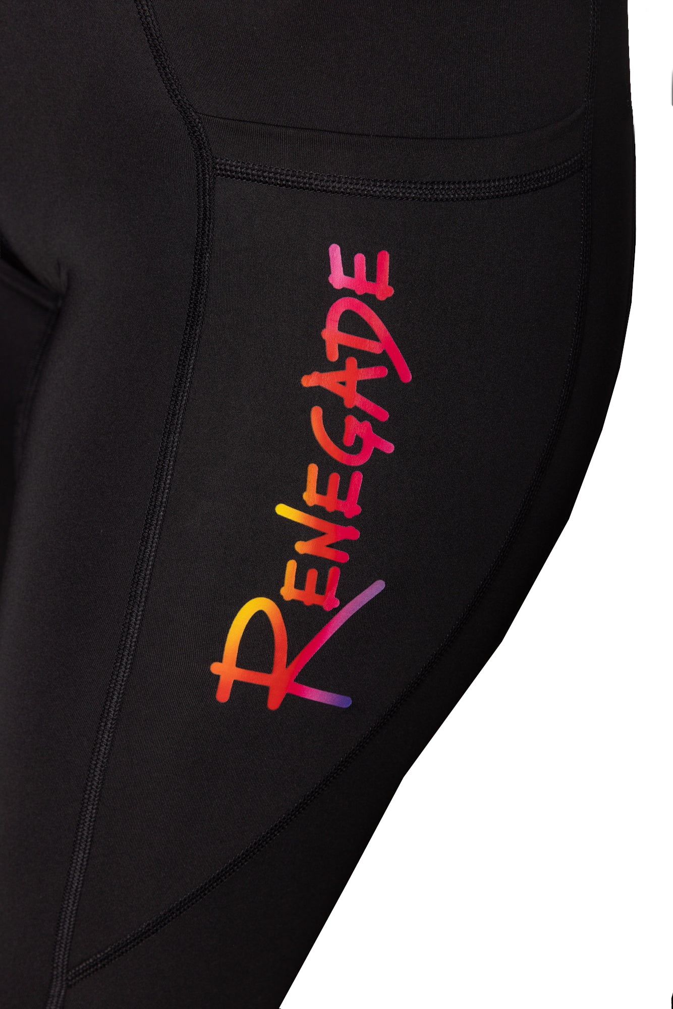 Renegade Riding Tights 2.0 - Black No Grip