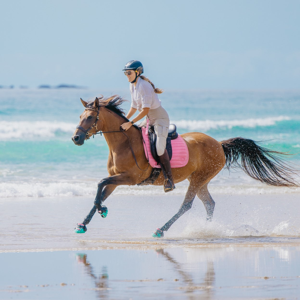 Renegade® Viper Glow™ Hoof Boots - Caribbean Dream