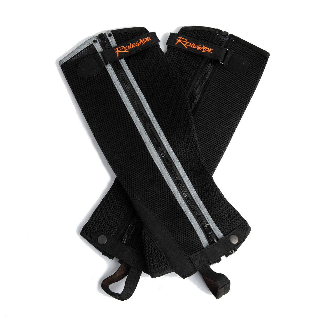 Renegade® Breathable Mesh Half Chaps - Black