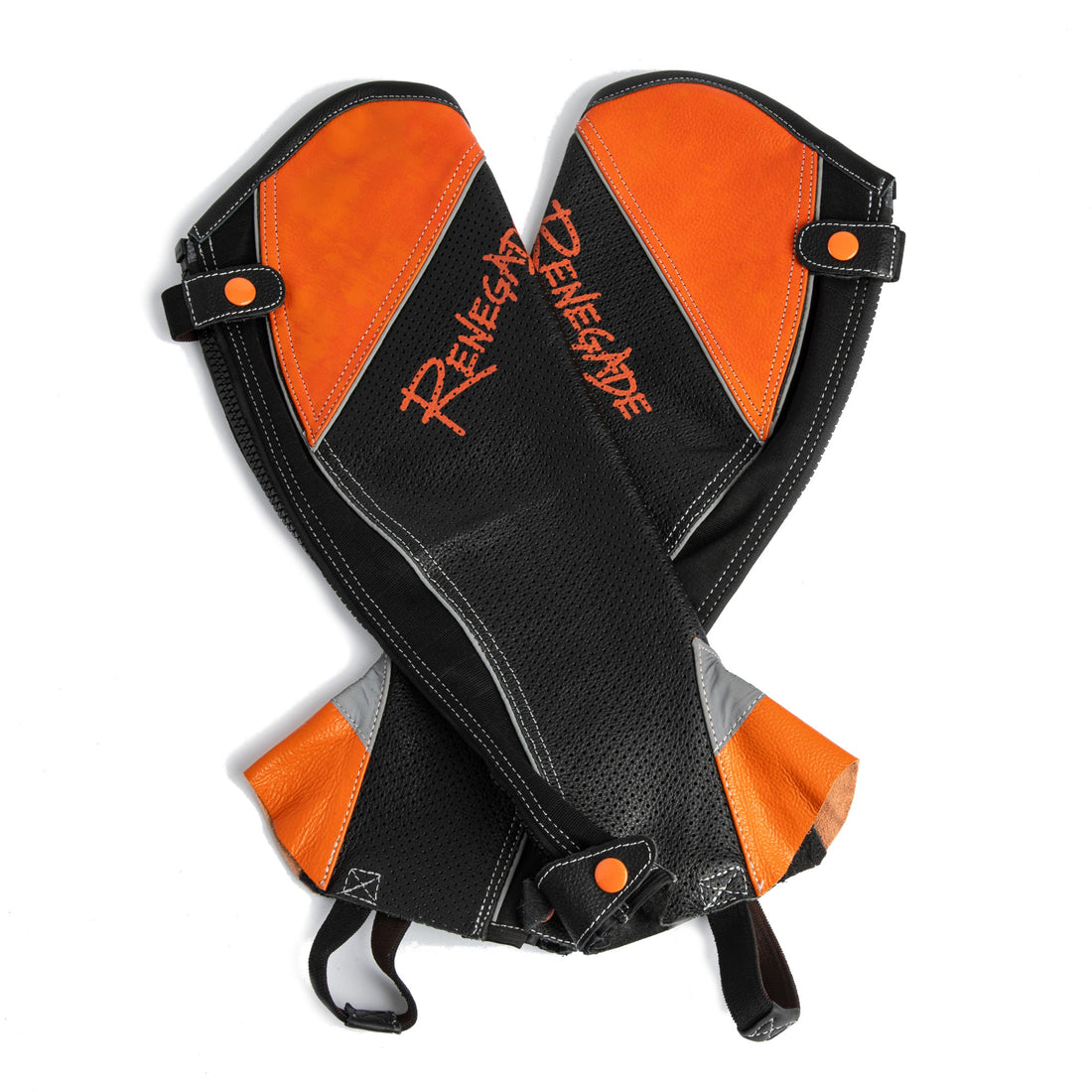 Renegade® Leather Half Chaps - Orange