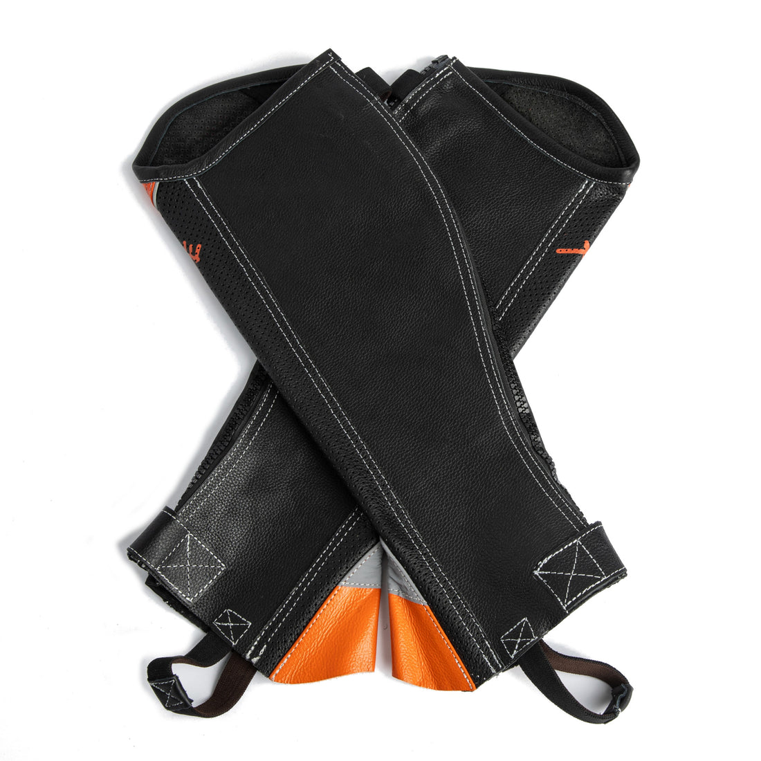 Renegade® Leather Half Chaps - Orange