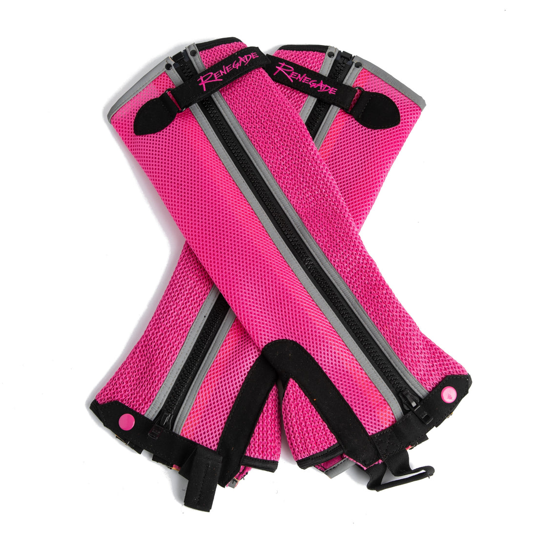 Renegade® Breathable Mesh Half Chaps - Pink
