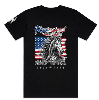 Renegade T-Shirt: USA 250 Black