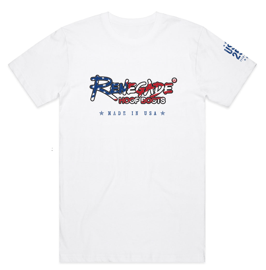 Renegade T-Shirt: USA 250 White