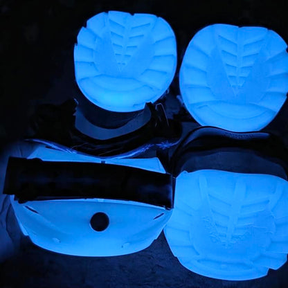 Renegade® Viper  Glow™ Hoof Boot - Glacier Blue Glow