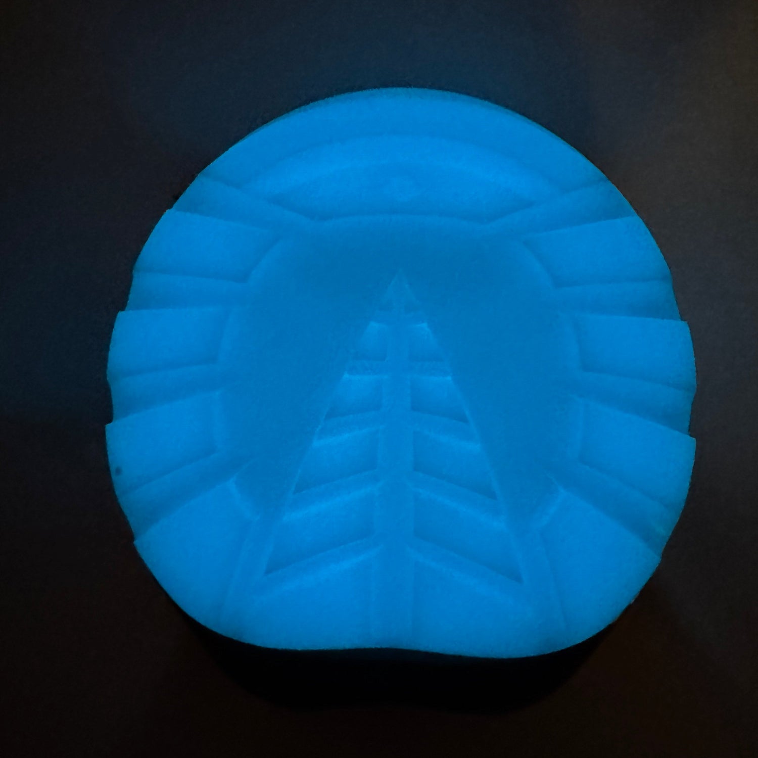 Renegade® Viper  Glow™ Hoof Boot - Glacier Blue Glow