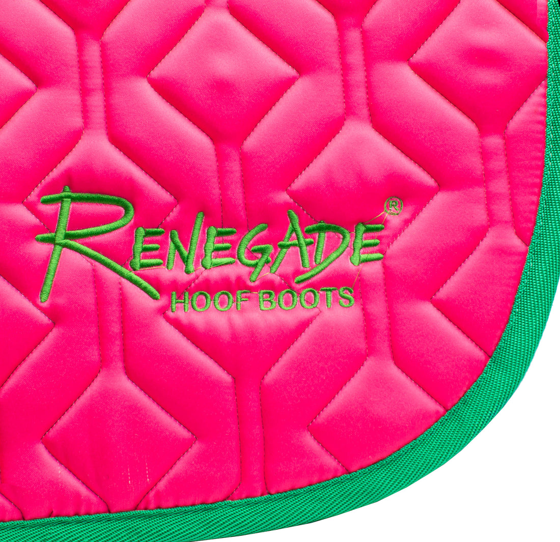 Renegade® Universal English Saddle Pad - Watermelon