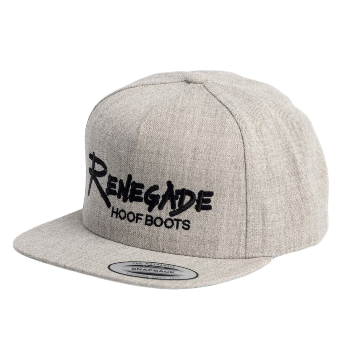 Renegade® Wool Flat Bill Cap - Grey