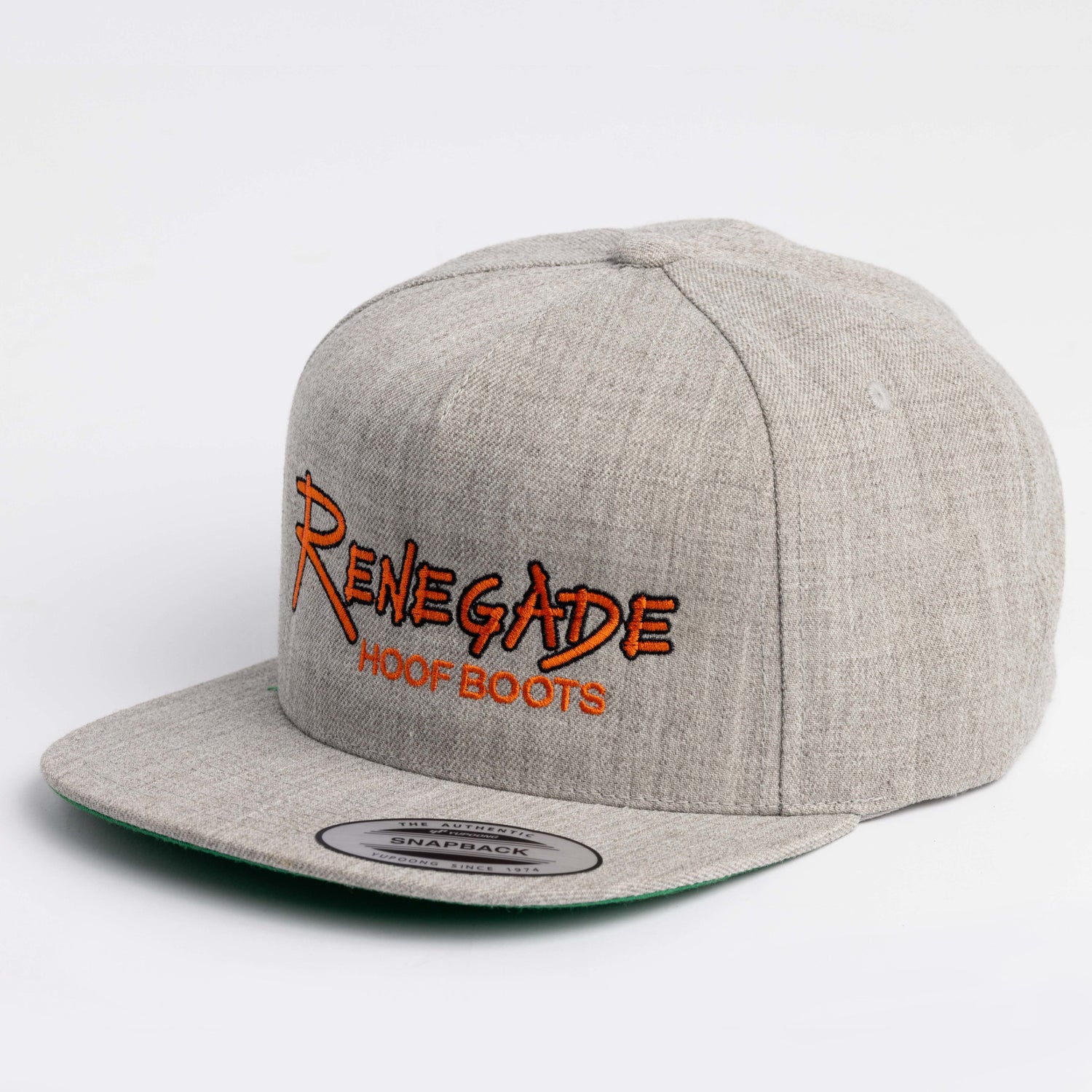 Renegade® Wool Flat Bill Cap - Grey