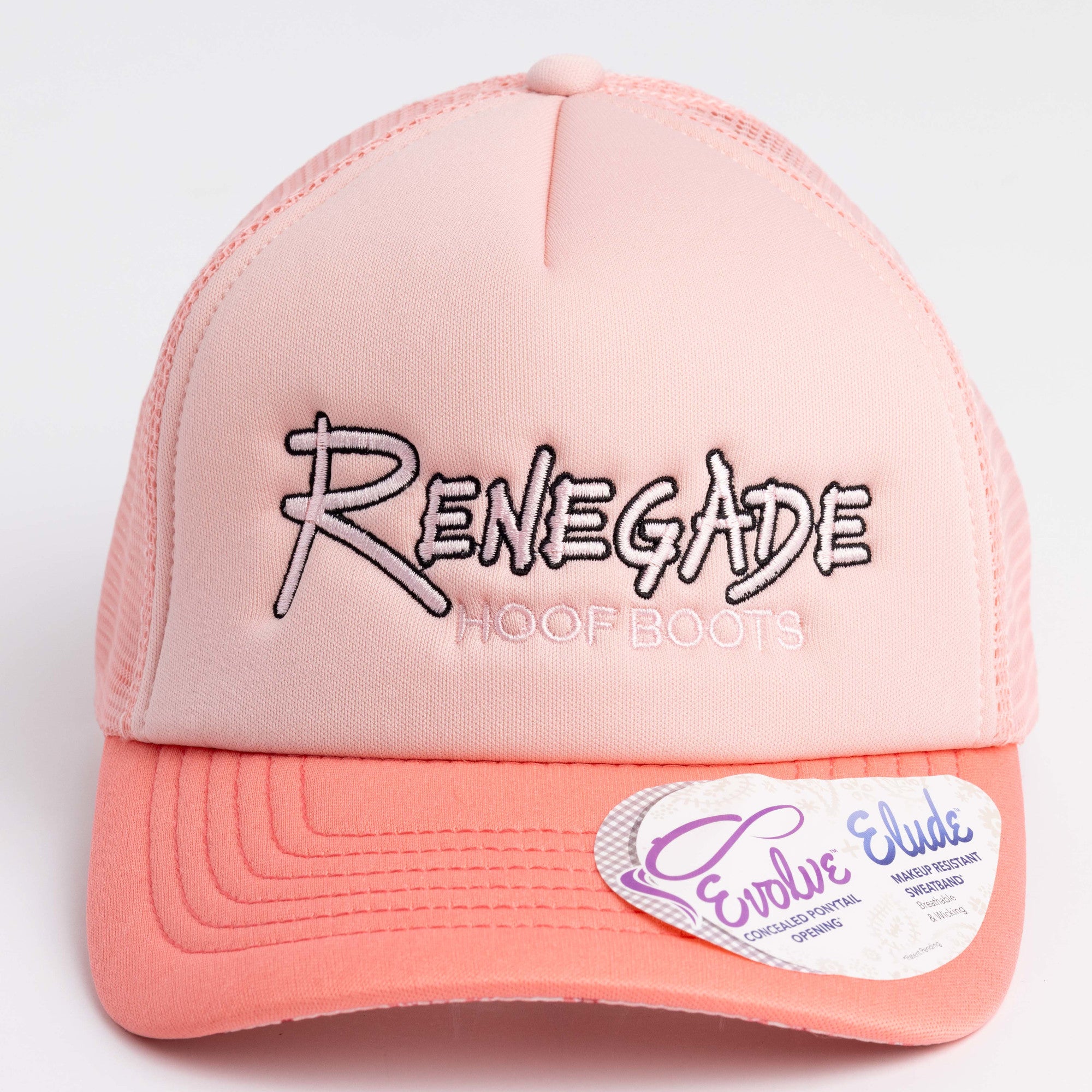 Gorra de camionero de espuma Renegade® para mujer, color melocotón