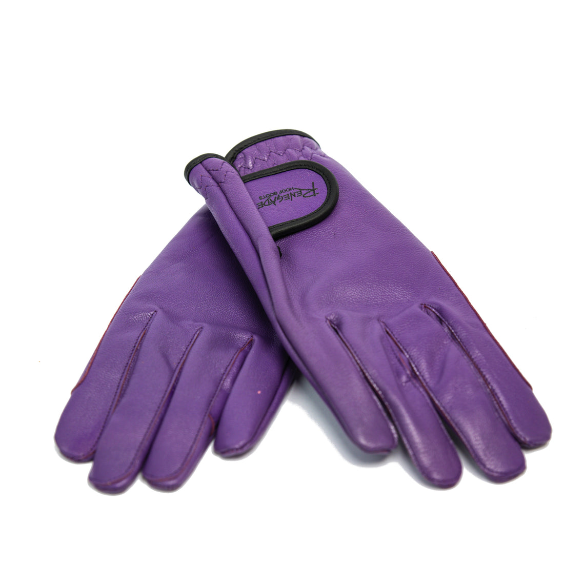 Renegade® Leather Riding Gloves - Mystic Purple