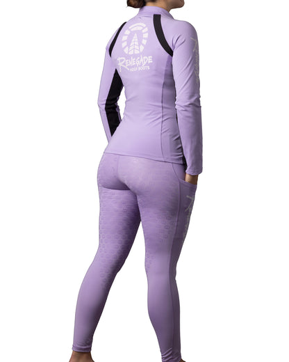 Renegade Riding Tights 2.0 - Lilac Grippy Seat