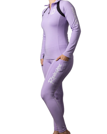Renegade Riding Tights 2.0 - Lilac Grippy Seat