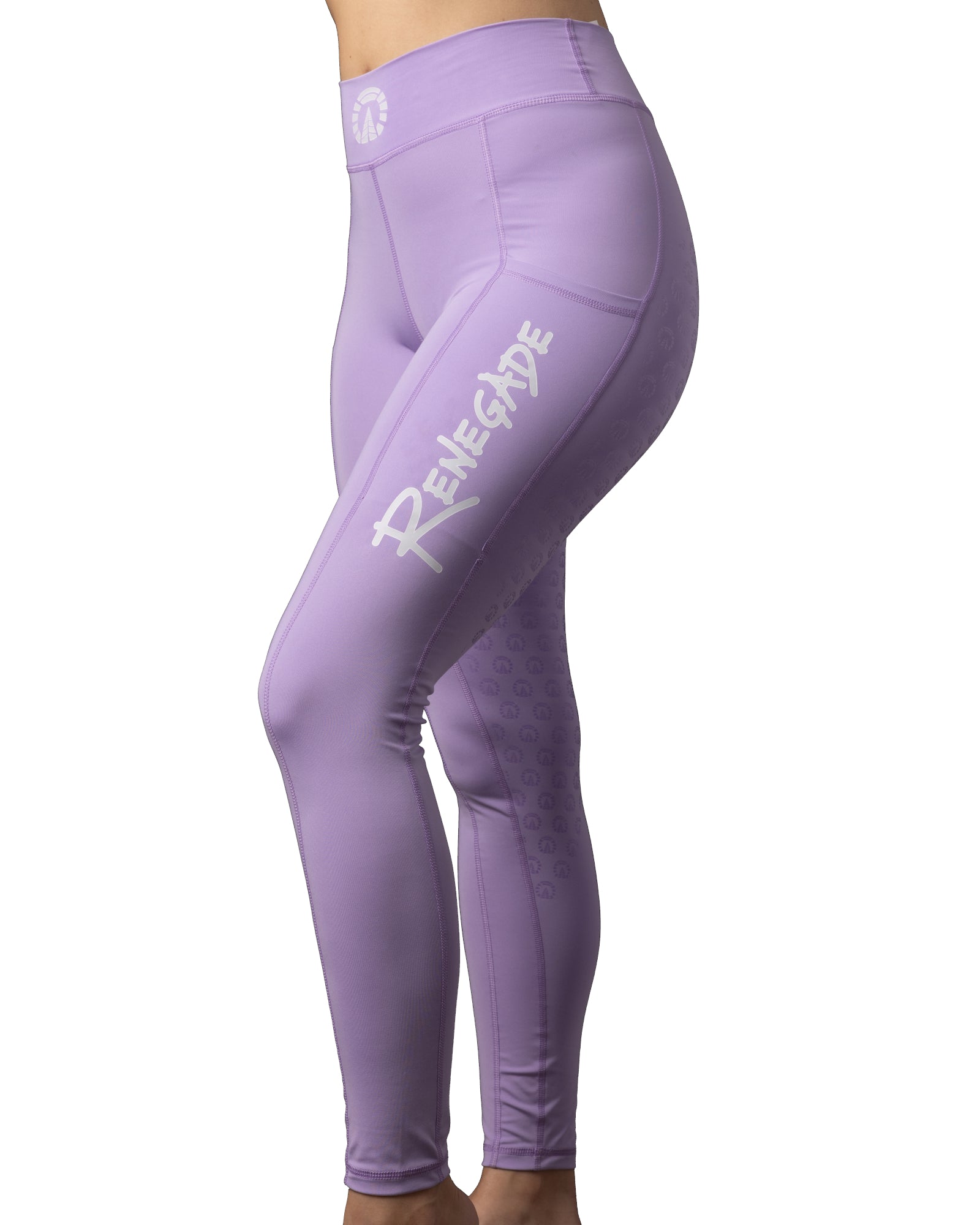 Renegade Riding Tights 2.0 - Lilac Grippy Seat