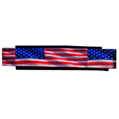 Printed Pastern Strap: USA Flags