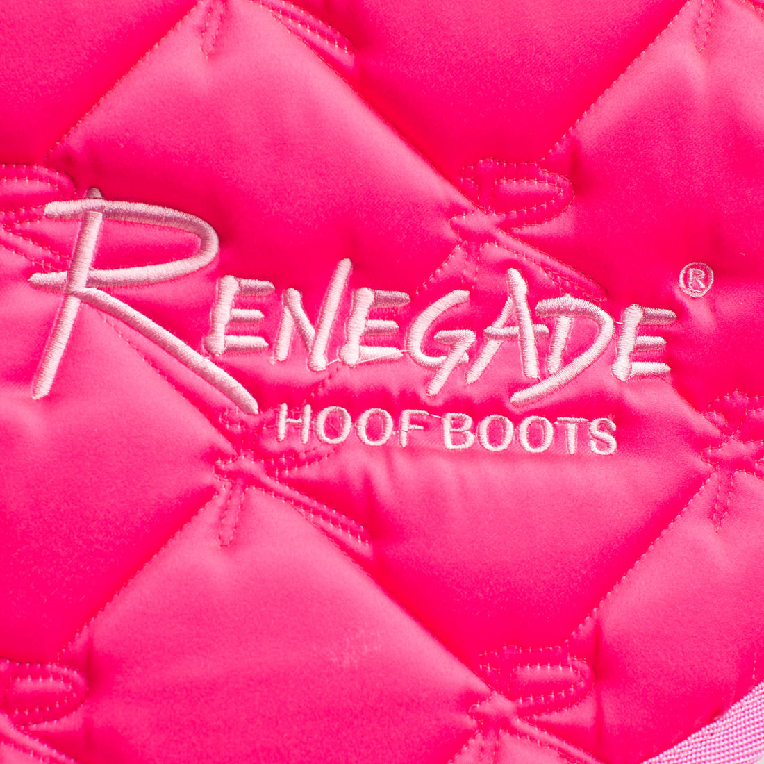 Renegade® Universal English Saddle Pad - Pink/Pink Trim