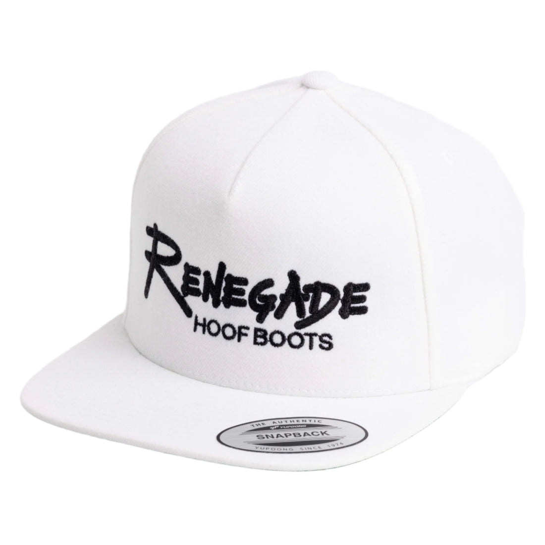 Renegade® Wool Flat Bill Cap - White